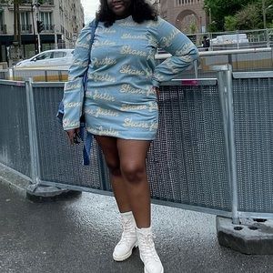 Shane Justin Plus Size Dress fits like 2X